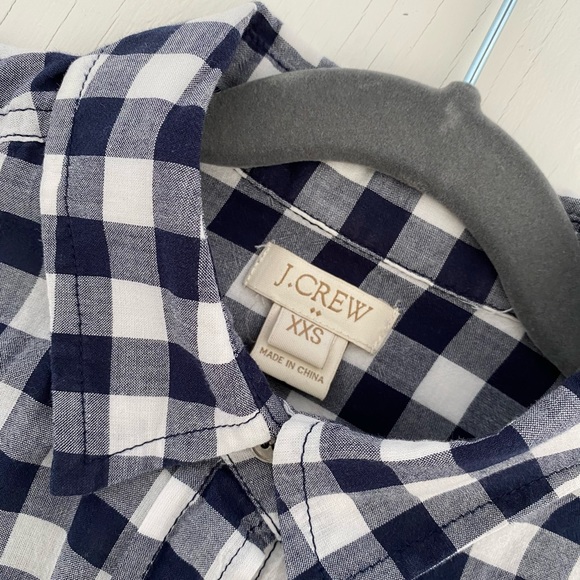 Jcrew checkered button down - Picture 2 of 4